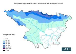 Las precipitaciones en diciembre de 2023 estuvieron por debajo de un año medio